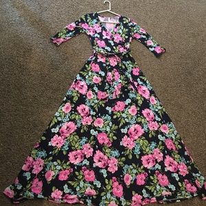 Pink Blush maternity dress